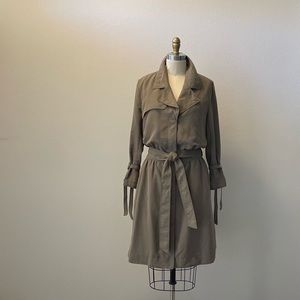 Banana Republic Belted Shirtdress w/ pockets